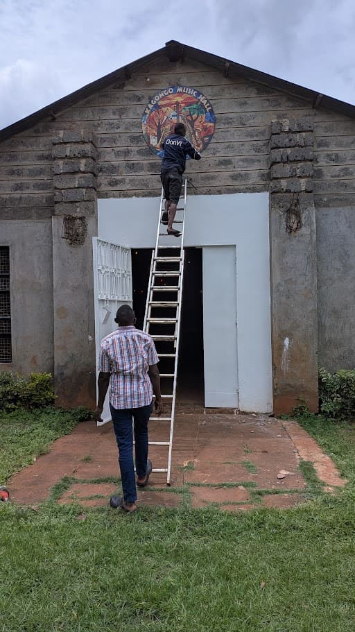 Putting Up The Sign