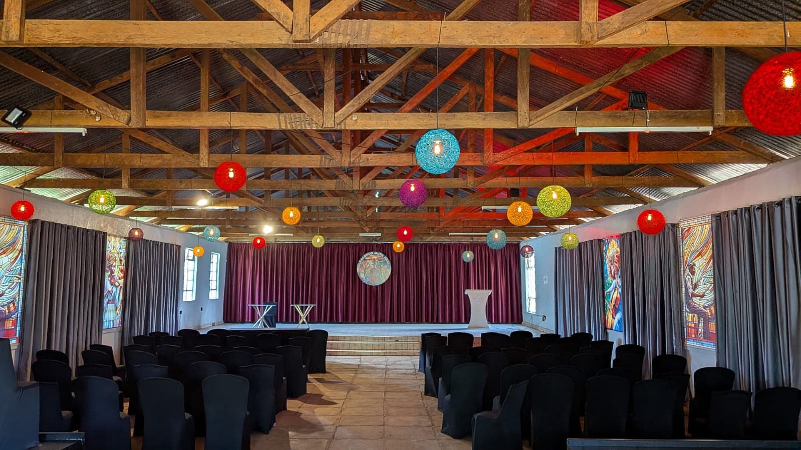 Interior of Kagongo Music Hall